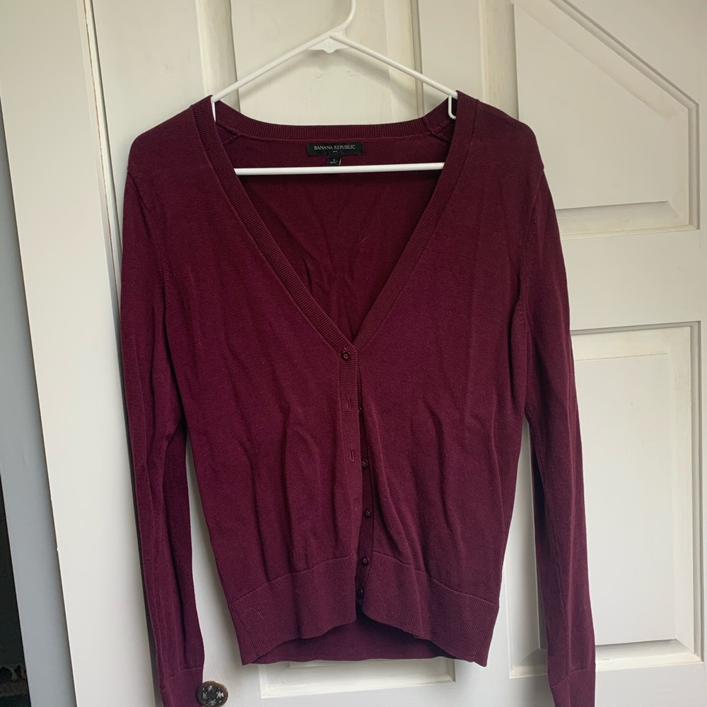 Banana republic cardigan.